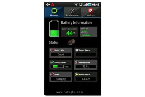 نمایش وضعیت باتری موبایل با Battery Improve جاوا