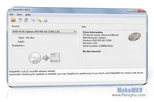 تبدیل فایل های ویدیویی به فرمت MKV با نرم افزار MakeMKV v1.17.8