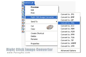 تبدیل فرمت عکس با یک کلیک توسط نرم افزار Right Click Image Converter v2.2.4