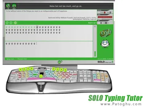 افزایش سرعت تایپ با نرم افزار SOLO Typing Tutor 9.0.5.56