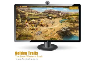 دانلود بازی فکری و فوق العاده سرگرم کننده Golden Trails: The New Western Rush