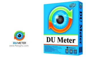 کنترل مصرف پهنای باند اینترنت - دانلود DU Meter 8.05