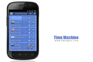 دانلود Time Machine - نمایش ساعت نقاط مختلف دنیا برای آندروید
