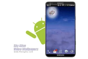 دانلود لایو والپیپر بسیر زیبای آسمان آندروید - Sky Alive Video Wallpapers