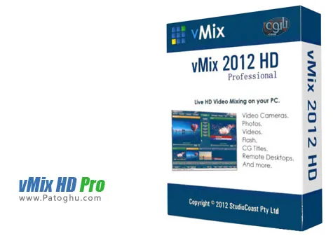 میکس و تدوین فیمل های HD با نرم افزار vMix HD Pro 9.0.0.124