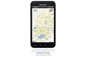 دانلود نقشه اردبیل برای موبایل Ardabil Map