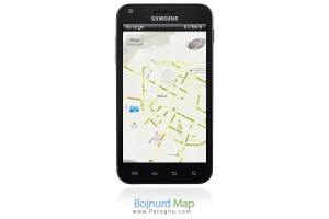 دانلود نقشه بجنورد برای موبایل Bojnurd Map