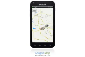 دانلود نقشه گرگان برای موبایل Gorgan Map