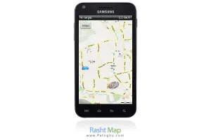 دانلود نقشه رشت برای موبایل Rasht Map