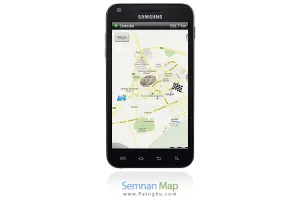 دانلود نقشه سمنان برای موبایل Semnan Map