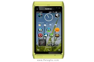 دانلود تم بسیار زیبای Glossy Grass Pro – نوکیا Symbian^3