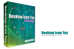 چیدن جذاب آیکون های دسکتاپ با نرم افزار Desktop Icon Toy 4.7