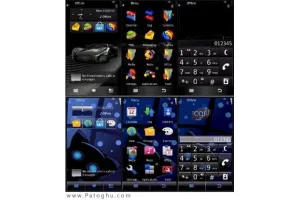 دانلود 2 تم مشکلی و جذاب black speed-sneaker - سیمبیان سری 60 ورژن 5