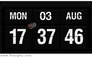 دانلود اسکرین سیور ساعت برای نوکیا 5800 5530 C6 C5 N97