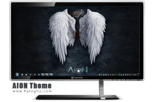 دانلود تم شیک ویندوز 7 - AION Theme For Windos Seven