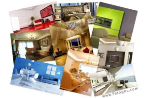 مجموعه  والپیپر از دکوراسیون منازل