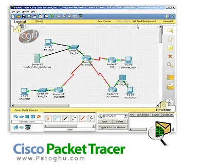 دانلود برنامه Cisco Packet Tracer v8.2.1 نرم افزار شبیه ساز شبکه های سیسکو