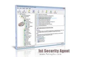 افزایش امنیت کامپیوتر با نرم افزار کوچک و قدرتمند 1st Security Agent 9.9