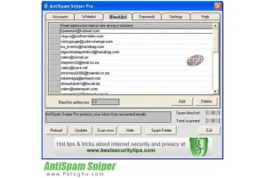 دانلود نرم افزار ضد ایمیل های اسپم AntiSpam Sniper Pro 4.1.0 Final