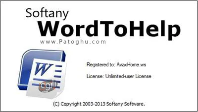 دانلود نرم افزار تبدیل اسناد ورد به فایل های راهنما Softany WordToHelp 3.092