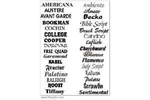 دانلود مجموعه عظیم 4000 فونت زیبا برای طراحی