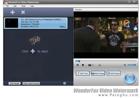 دانلود نرم افزار اضافه کردن کپی رایت به ویدیوها WonderFox Video Watermark 2.5 دانلود نرم افزار اضافه کردن کپی رایت به ویدیوها WonderFox Video Watermark 2.5