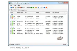 دانلود نرم افزار مانیتورینگ دایمی وب سایت و وبلاگ SiteMonitor Enterprise v4.0