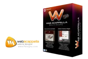 دانلود نرم افزار حرفه ای طراحی وب سایت WebAcappella Pro v4.4