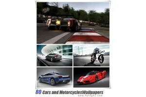 دانلود مجموعه 80 والپیپر با کیفیت HD از ماشین ها و موتورسیکلت ها Cars and Motorcycles Full HD Wallpapers