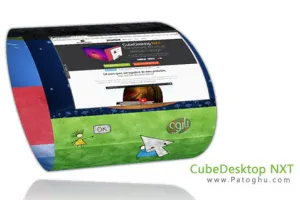 دانلود نرم افزار داشتن دسکتاپ سه بعدی CubeDesktop NXT 2.14.0220