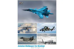دانلود مجموعه عکس هواپیما برای پس زمینه دسکتاپ Aviation Wallpaper For Desktop