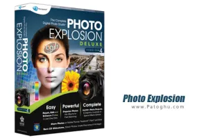 دانلود نرم افزار ویرایش و افزودن جلوه های ویژه به عکس Avanquest Photo Explosion Deluxe 5.09.31339