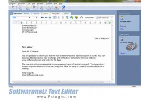 دانلود نرم افزار ویرایشگر متن قدرتمند Softwarenetz Text Editor 1.35