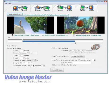 دانلود نرم افزار استخراج عکس از فیلم ها Video Image Master 7.8