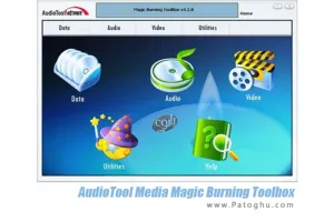 دانلود نرم افزار رایت سریع و قدرتمند CD و DVD با AudioTool Media Magic Burning Toolbox 6.2.1
