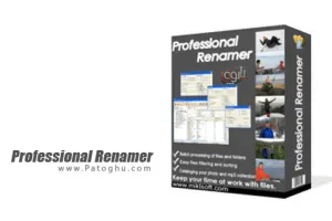 دانلود نرم افزار تغییر نام دسته ای فایل ها و فولدرها Professional Renamer 3.76