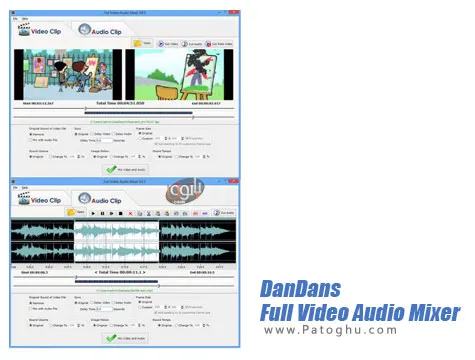 دانلود نرم افزار میکس حرفه ای صدا و ویدیو DanDans Full Video Audio Mixer 4.5 دانلود نرم افزار میکس حرفه ای صدا و ویدیو DanDans Full Video Audio Mixer 4.5
