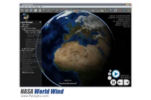 مشاهده ماهواره ای نقاط مختلف دنیا با نرم افزار NASA World Wind 1.4.0
