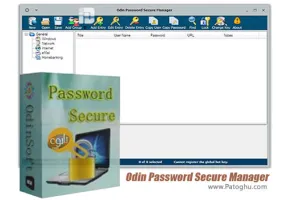 دانلود نرم افزار محافظت و مدیریت پسوردها - Odin Password Secure Manager v9.8.2