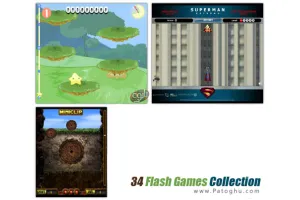 دانلود مجموعه 34 بازی فلش و کم حجم - Best Flash Games Collection