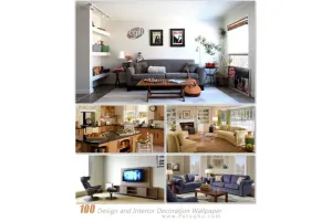 مجموعه عکس با کیفیت از دکوراسیون و طراحی داخلی برای دسکتاپ Design and Interior Decoration Wallpaper