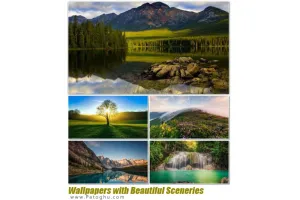 تصاویر زیبا و با کیفیت چشم اندازهای طبیعی برای دسکتاپ Wallpapers with Beautiful Sceneries