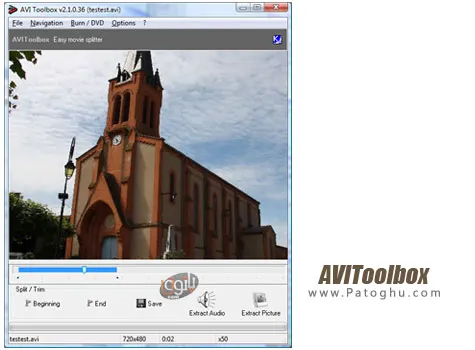 جعبه ابزاری کامل جهت ویرایش فایل های ویدیویی AVI با AVIToolbox