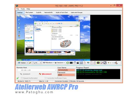 نرم افزار حرفه ای برای کنترل کامپیوتر از راه دور Atelierweb AWRCP Pro 11.5.0.79