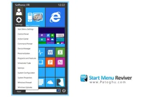 منوی استارت بسیار زیبا و حرفه ای برای ویندوز 7 و 8 و 10 و 11 با Start Menu Reviver 3.0.56.4