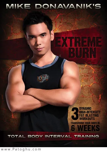 دانلود فیلم حرکات ورزشی برای کاهش وزن در 6 هفته Mike Donavanik\'s Extreme Burn