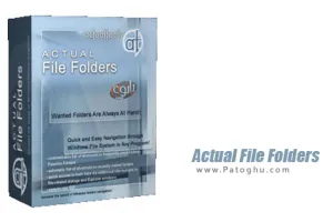 ابزاری قدرتمند جهت دسترسی سریع به پوشه ها | دانلود Actual File Folders v1.15