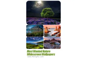 تصاویر پس زمینه عریض از طبیعت برای دسکتاپ Most Wanted Nature Widescreen Wallpapers