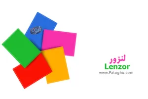 لنزور نرم افزار فارسی اشتراک گذرای عکس برای اندروید Lenzor v2.0.2