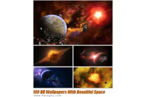 مجموعه 100 عکس والپیپر از فضا برای دسکتاپ HD Wallpapers With Beaufiful Space